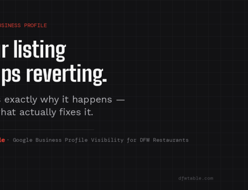 Why Your Google Business Profile Keeps Reverting